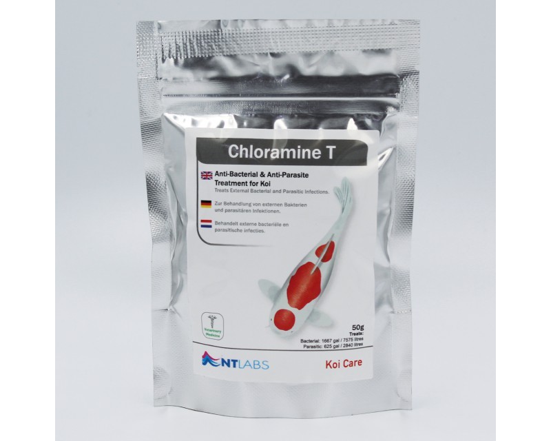 nt labs koi care - chloramine t pond treatment