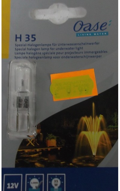oase spare 5 watt halogen lamp for underwater lights 52662